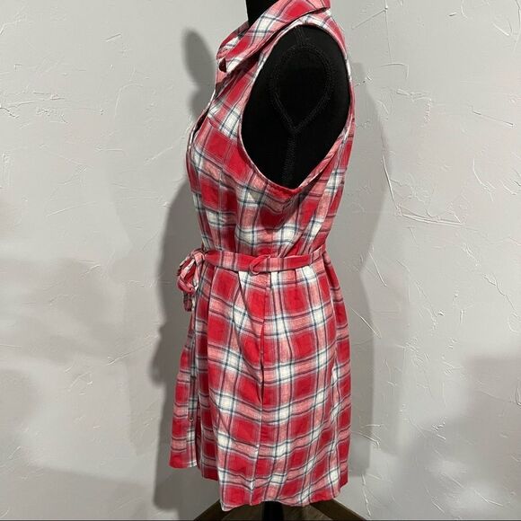 Plaid Sleeveless Dress by Universal Threads Size M - Picture 4 of 9